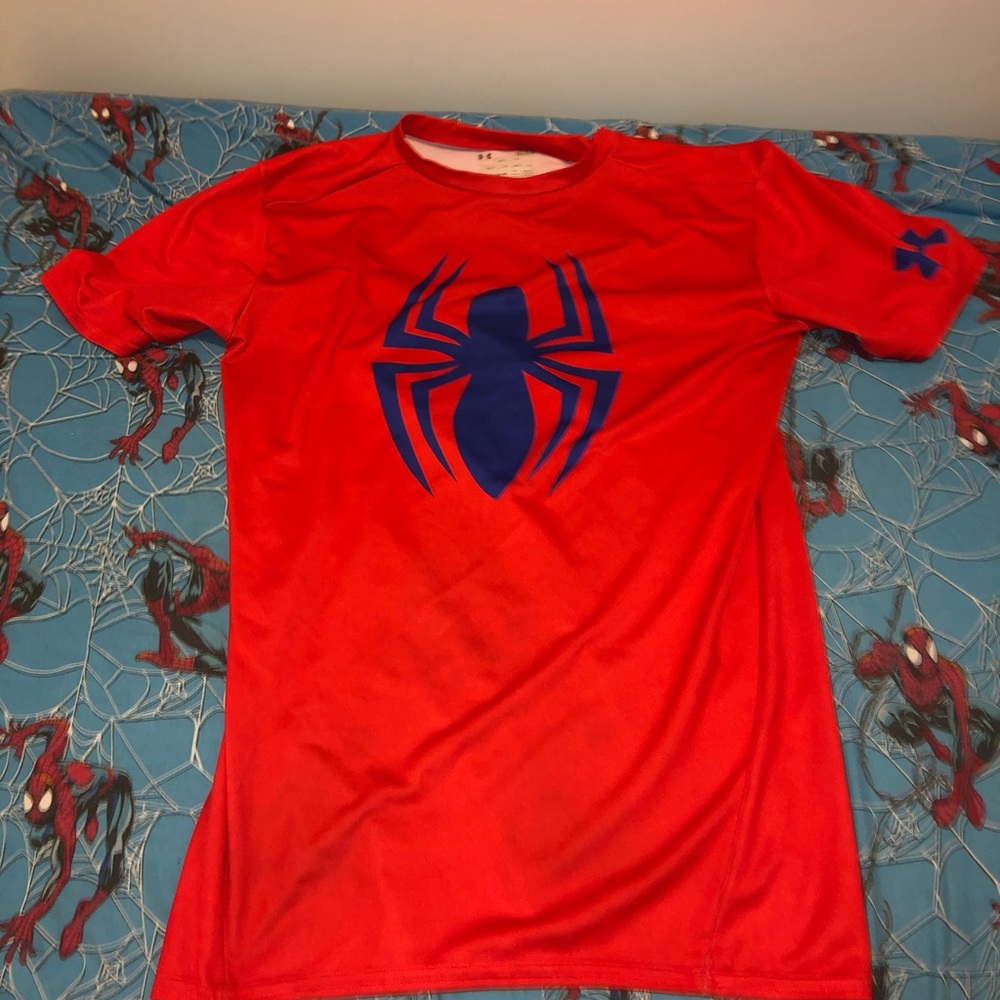 Under Armour spider man dri fit